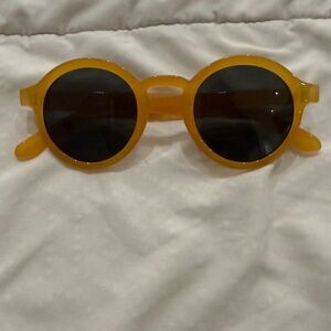 MR. BOHO Round Yellow Sunglasses Retro Festival Style